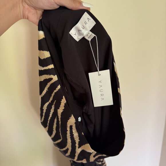 animal print maxi dress - YAURA - Picture 7 of 9